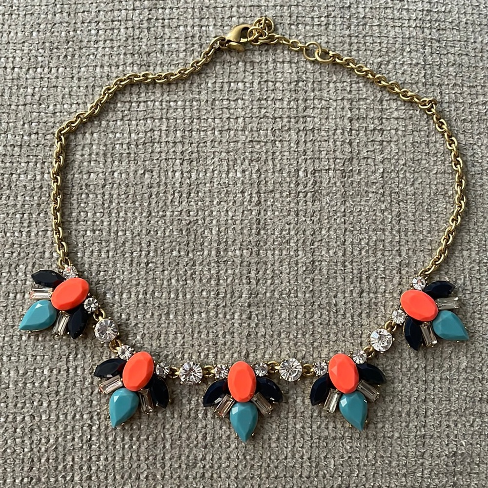JCrew Women’s Multicolor Statement Necklace